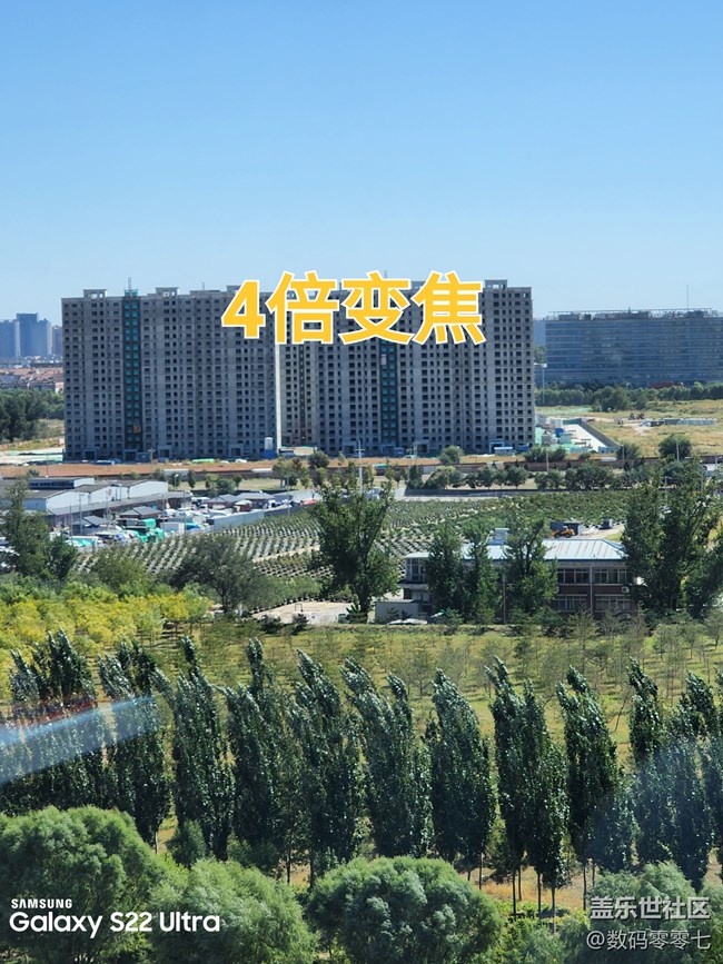 Galaxy S22 Ultra的100倍視覺空間變焦的拍攝體驗