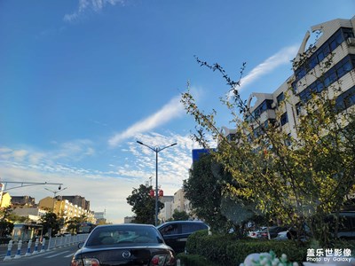 做標中國射陽的天空