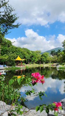 長(zhǎng)假的園林