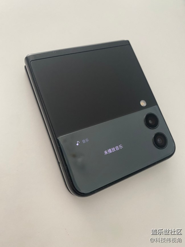 Galaxy Z Flip3 5G外屏使用體驗