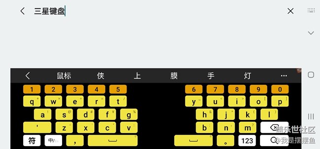 就想問問，你們平時(shí)用過三星鍵盤嗎？