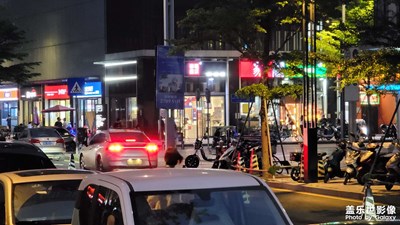 城市夜晚的燈火