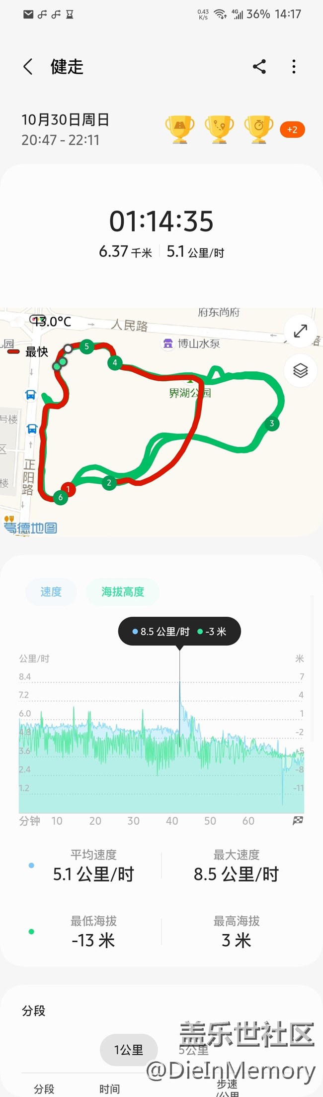 【蓋樂世馬拉松】健走打開第二天