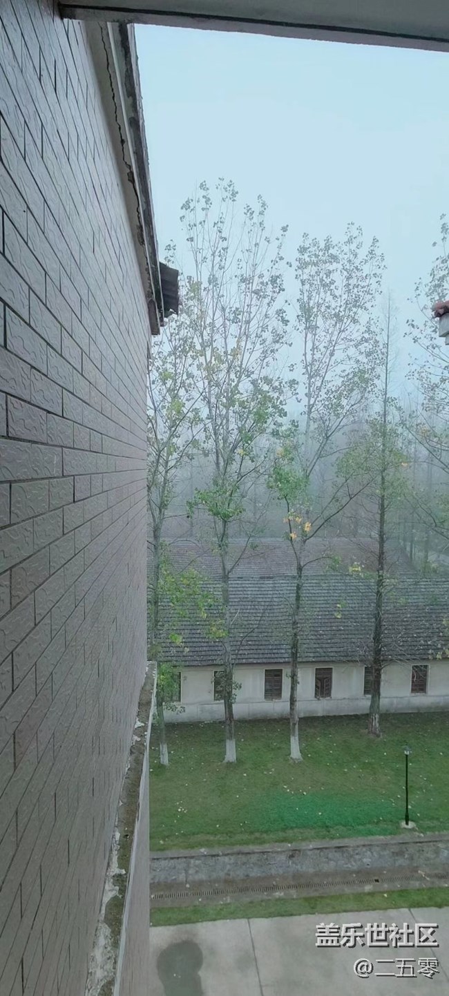 【晚秋】小區(qū)景色