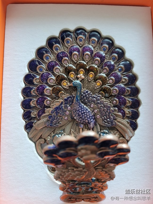 【鏡中景】孔雀鏡