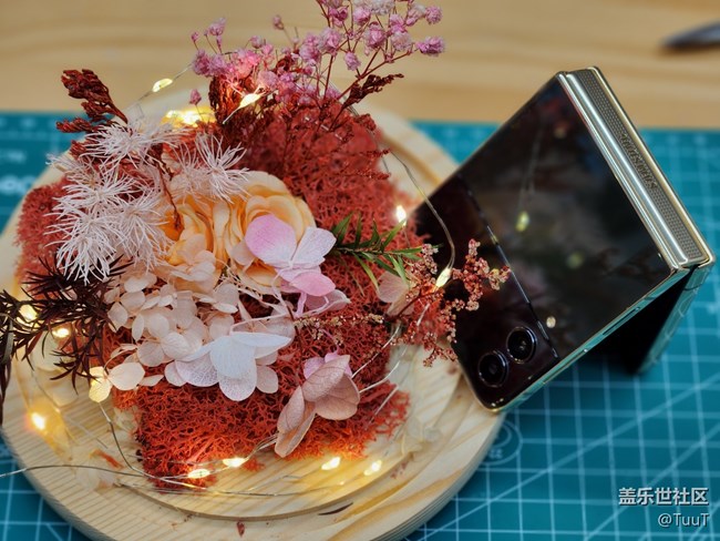 【三星W23品鑒活動】W23與永生花