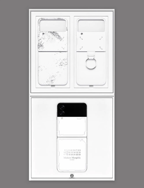 Galaxy Z Flip4 Maison Margiela限量版 主题设置指南
