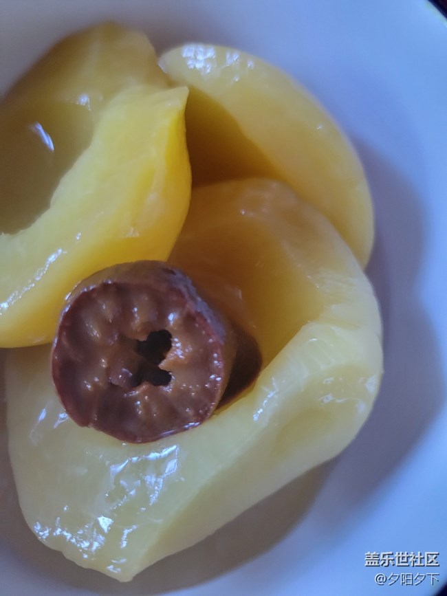 【打卡精彩生活】煮黃桃