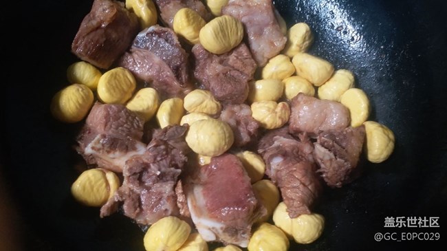 【美食美味】排骨燉板栗