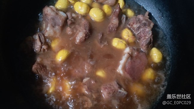 【美食美味】排骨燉板栗