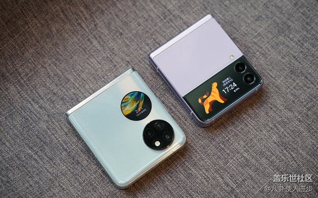 華為Pocket S對比三星Galaxy Z Flip3:差距不是一點點 華為Pocket S對比三星Galaxy Z Flip3:差距不是一點點