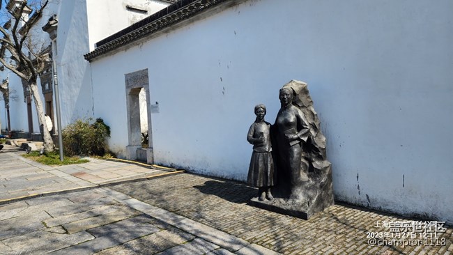 昨天逛廣富林文化遺址