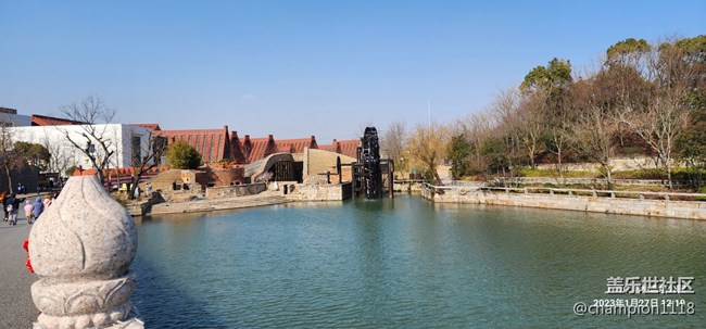 昨天逛廣富林文化遺址