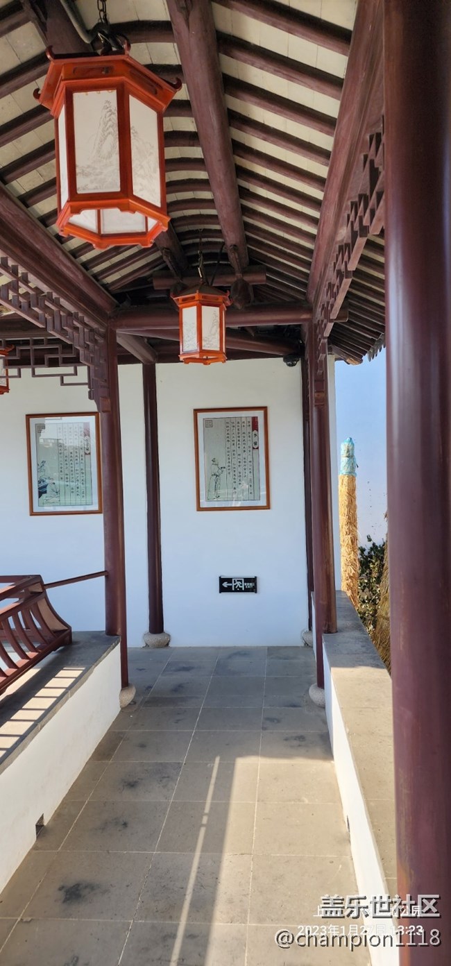 昨天逛廣富林文化遺址