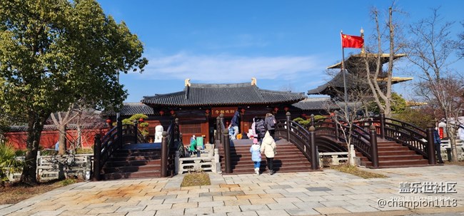 昨天逛廣富林文化遺址