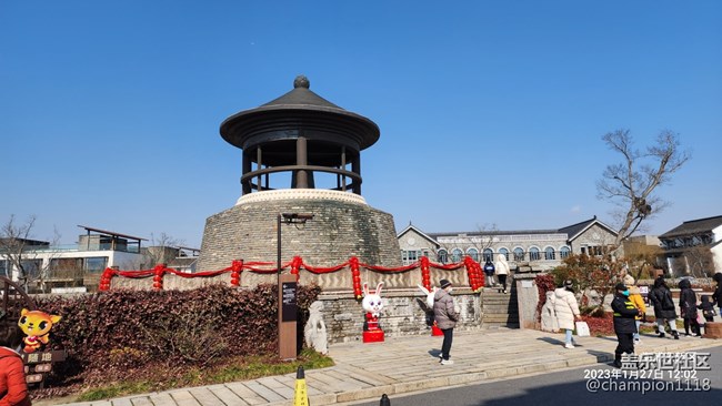 昨天逛廣富林文化遺址