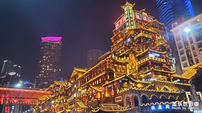 春節(jié)重慶游玩，人眾眾眾眾眾