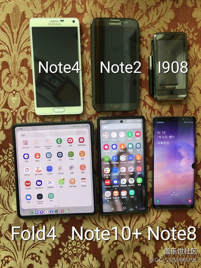 個(gè)人三星手機(jī)全家福