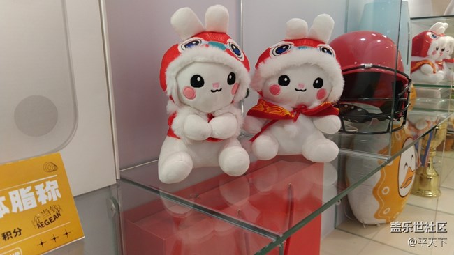 【玉兔呈祥】櫥窗里的兔子