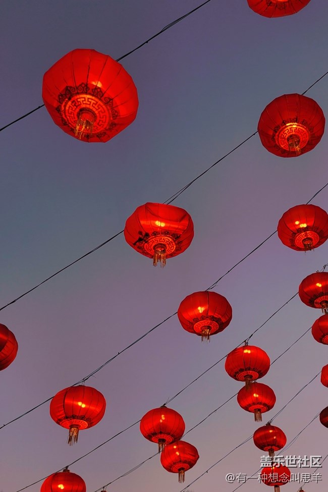 【我在盛京拍花燈】關東影視城的燈
