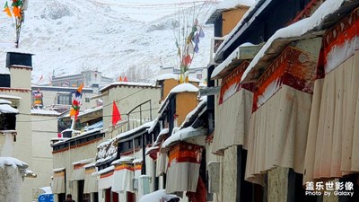 【心途西藏·雪中的日喀則】