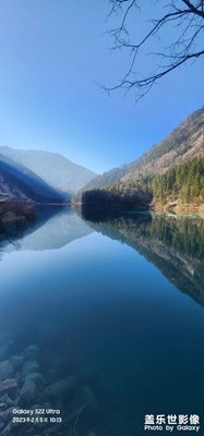 九寨溝冬日風(fēng)景