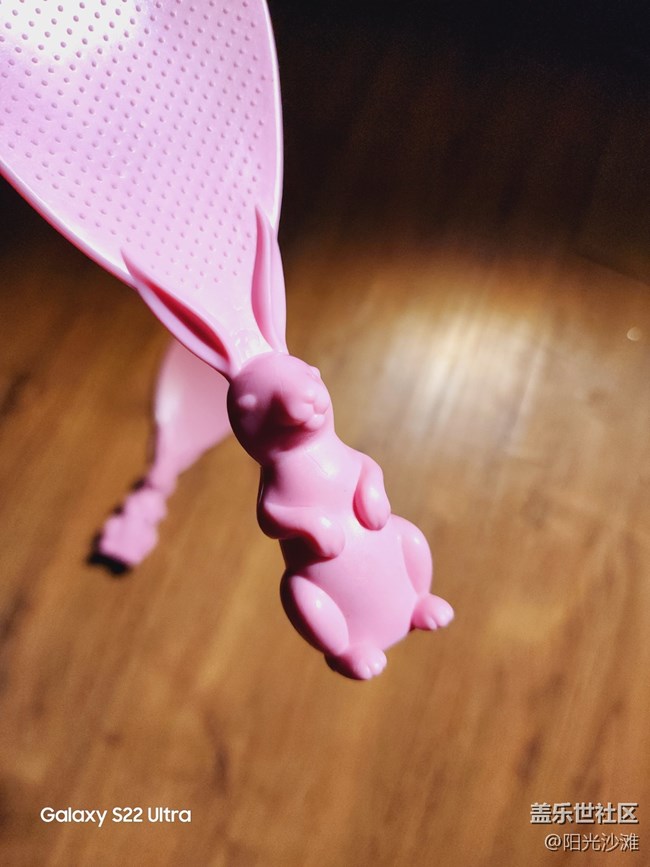 【玉兔呈祥】粉色的兔子裝飾小鏟子