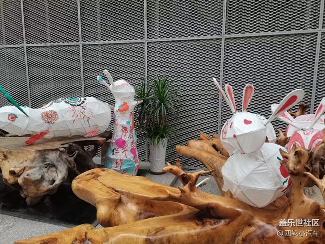 【玉兔呈祥】兔貼畫