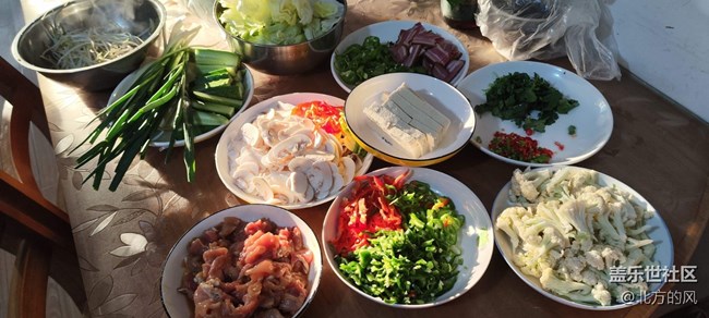 【生活邊角料】-----豐富的一餐