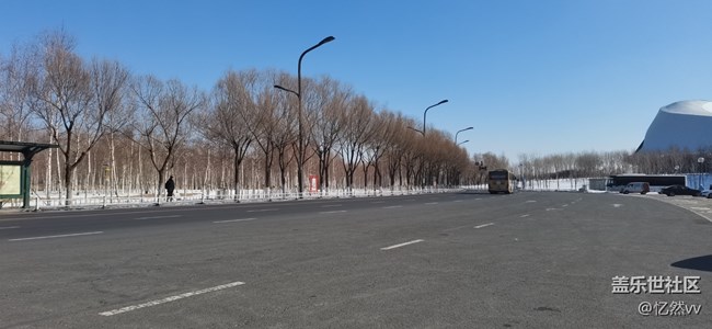 【仰望天空】雪后晴空