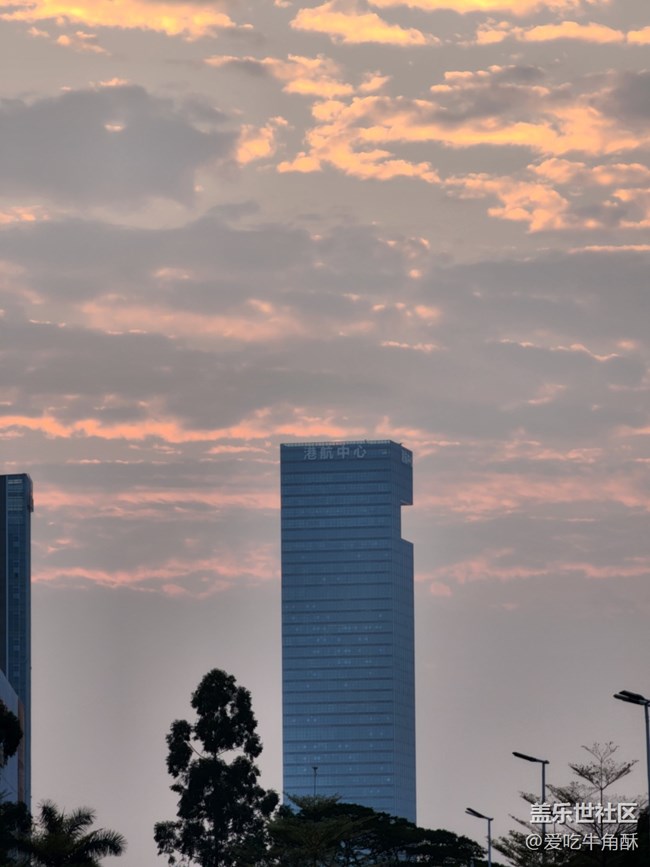 【仰望天空】清晨的天空