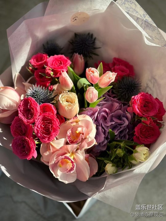 春的希望+兩束鮮花