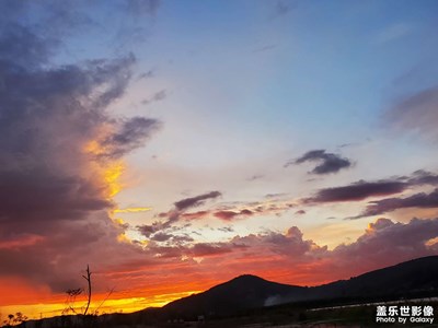 落日 夕陽