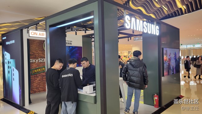 【三星S23系列快閃店】南昌銅鑼灣T16快閃店體驗