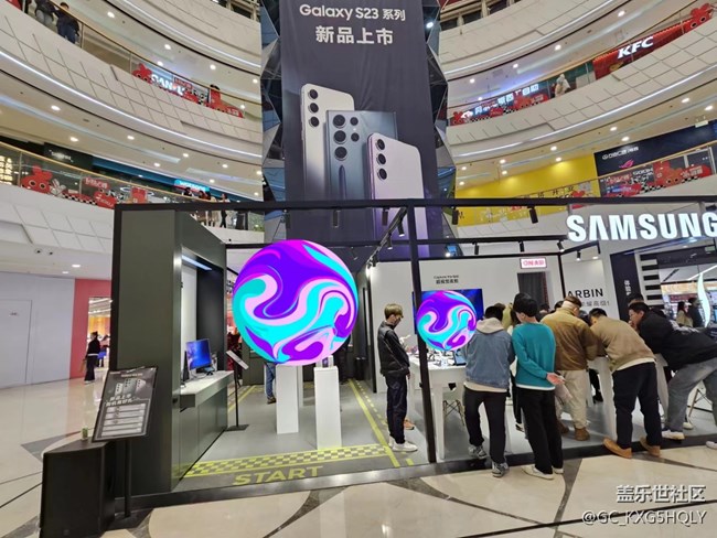 【三星S23系列快閃店】冰城乍暖還寒，23火力全開