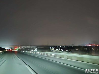 【美麗夜景】凌晨的高速