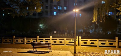 【美麗夜景】深夜的小公園，靜怡