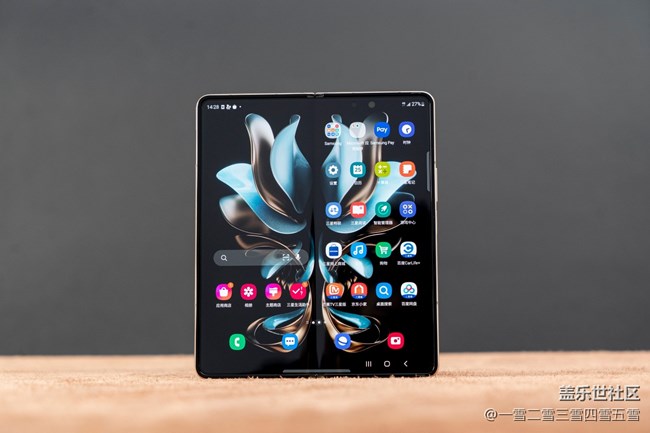 三星W23【熠金黑】圖賞~