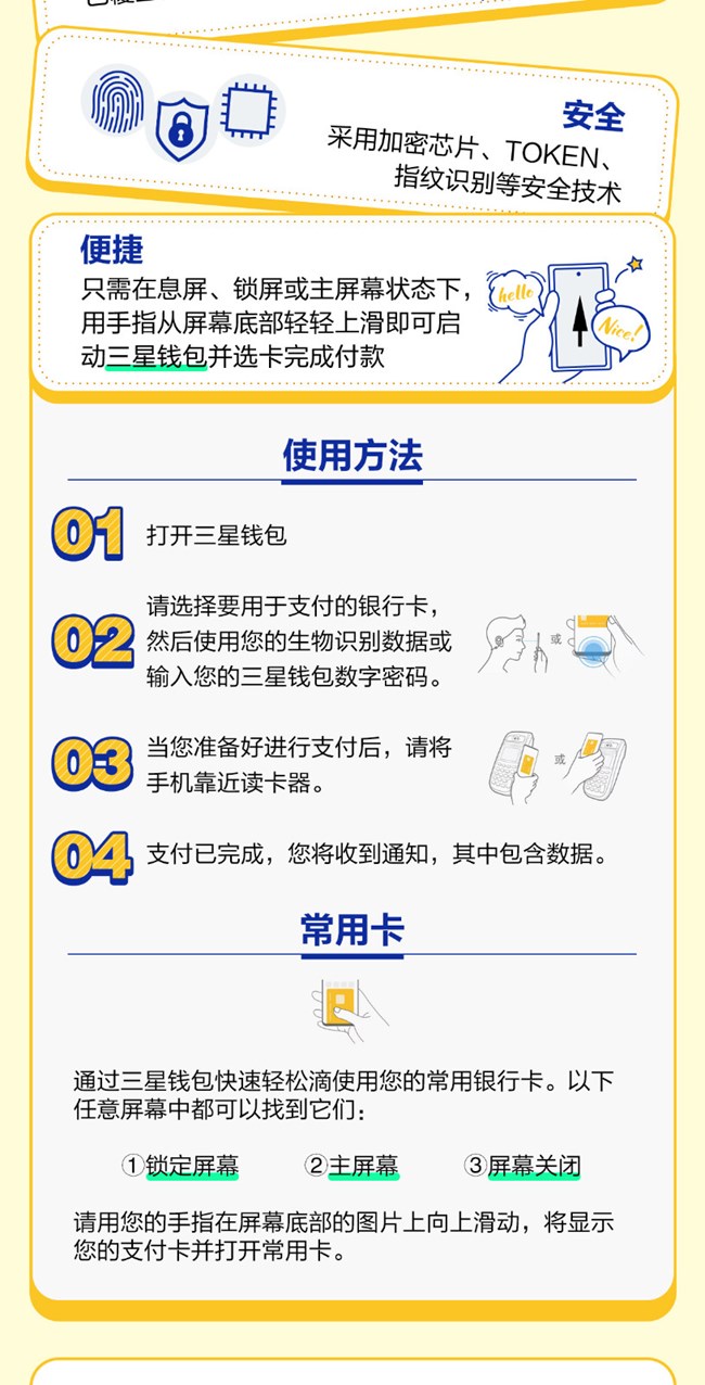 技巧集市Vol 8 | 便捷移動支付「三星錢包」