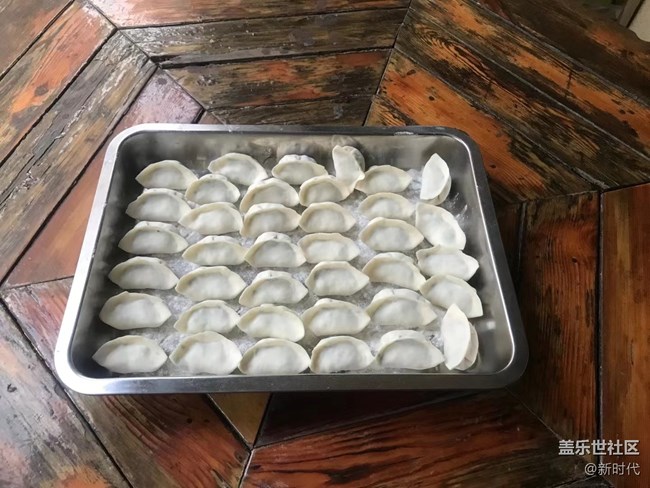 【生機(jī)盎然】自家韭菜包餃子