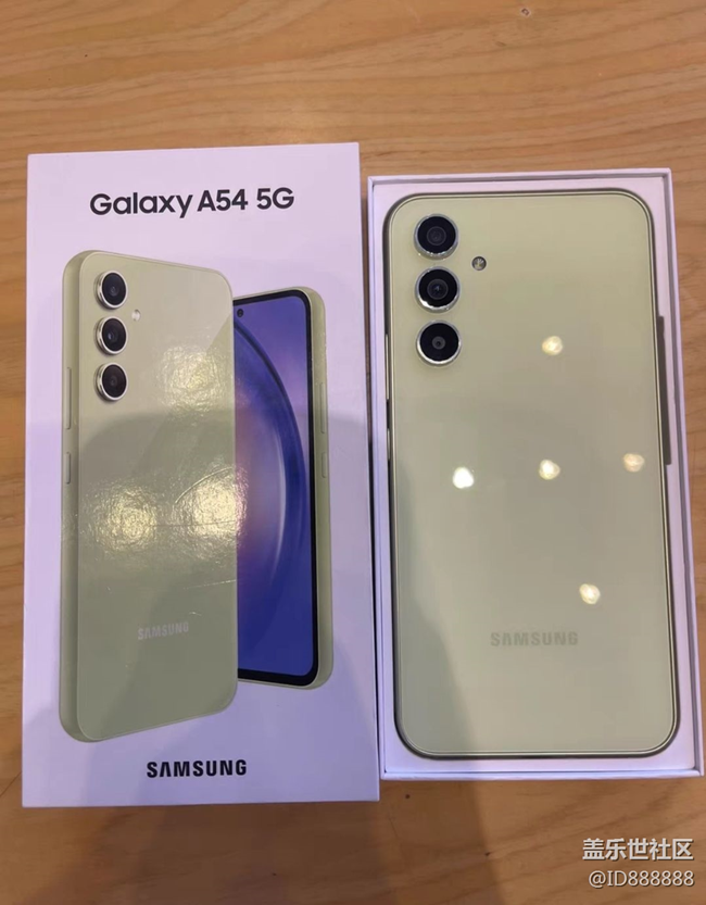 【Galaxy A54 5G晒单】绿柠檬