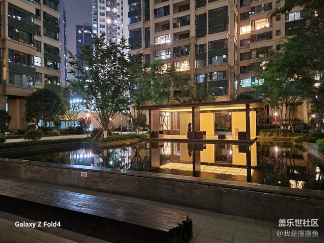 三星的夜景拍照還不錯(cuò)哦