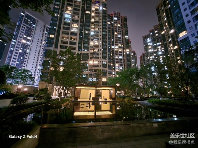 三星的夜景拍照還不錯(cuò)哦