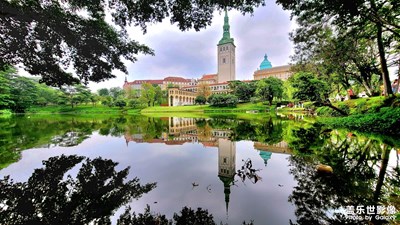 松湖勝景