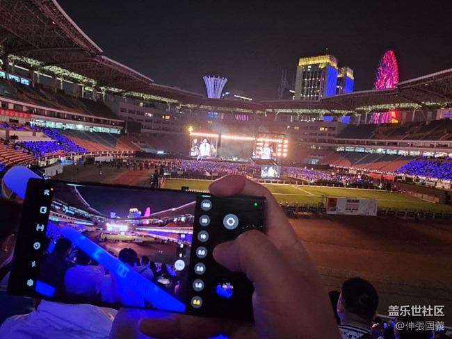 S23Ultra百倍變焦觀汪峰長(zhǎng)沙演唱會(huì)