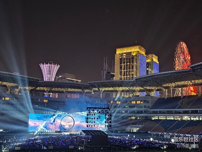 S23Ultra百倍變焦觀汪峰長(zhǎng)沙演唱會(huì)