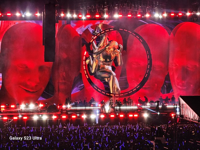 帶著三星S23 Ultra看汪峰演唱會