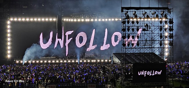 帶著三星S23 Ultra看汪峰演唱會