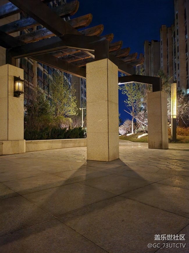 分享一些Flip 4的夜景