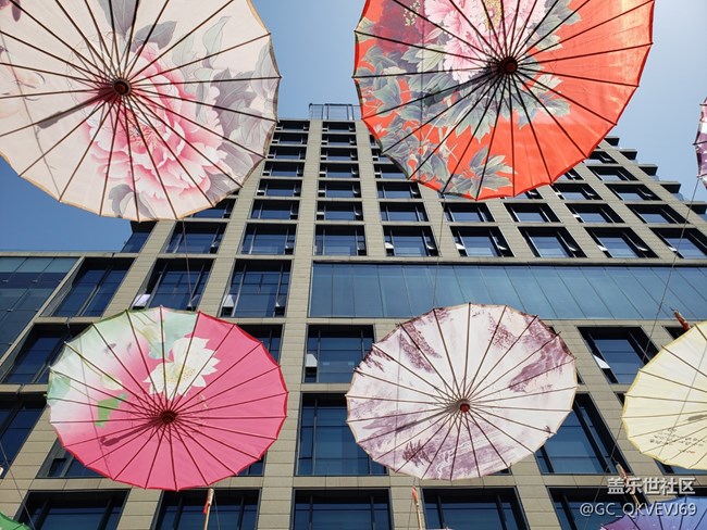 【身邊的建筑】+花傘與建筑